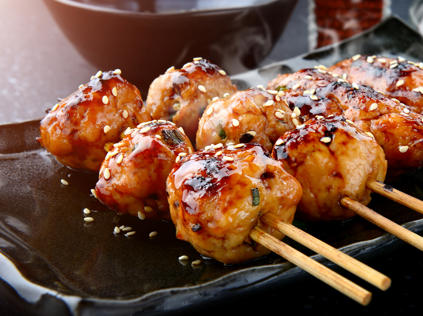 Boulettes de poulet à la japonaise