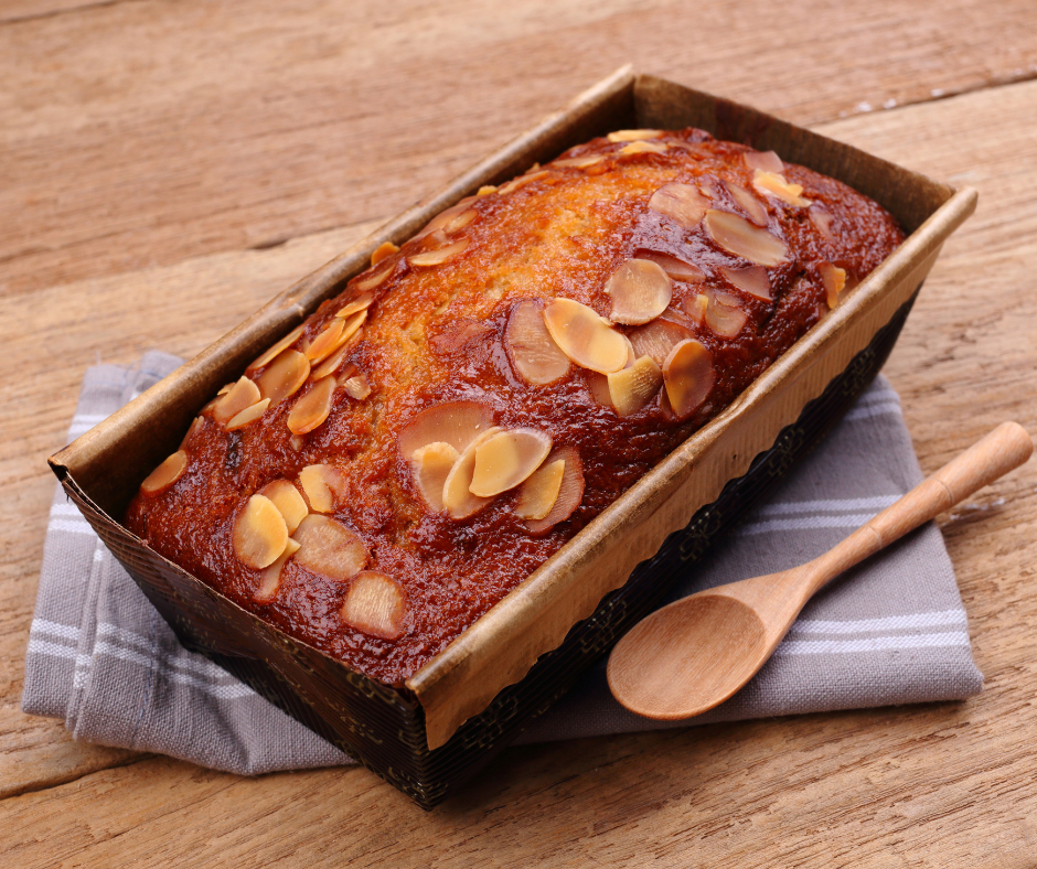 Cake de polenta, figues séchées et pommes (mardi / mercredi)