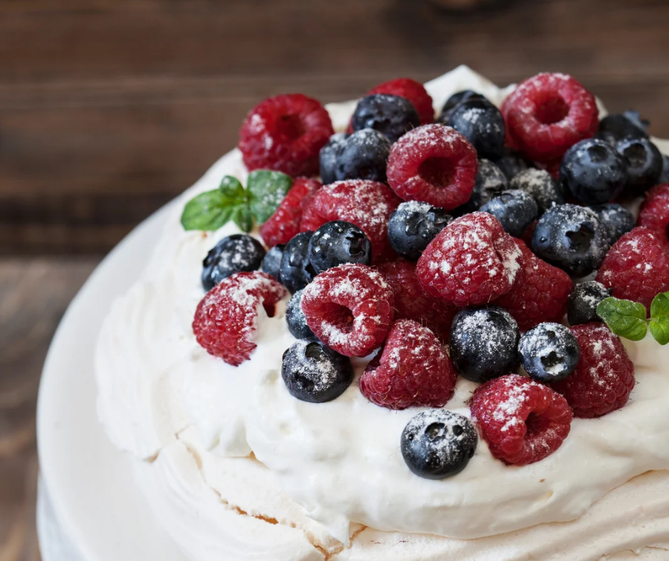 Pavlova aux fruit rouges (Jeudi / Vendredi)