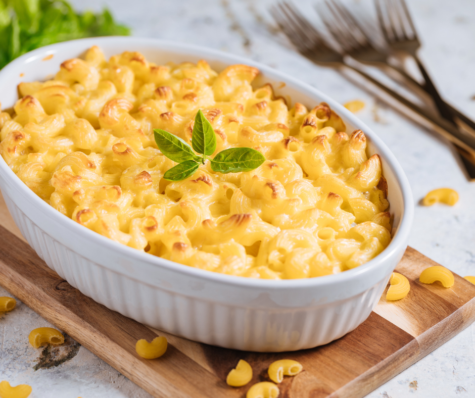 Coquillettes et légumes façon mac and cheese (végé)