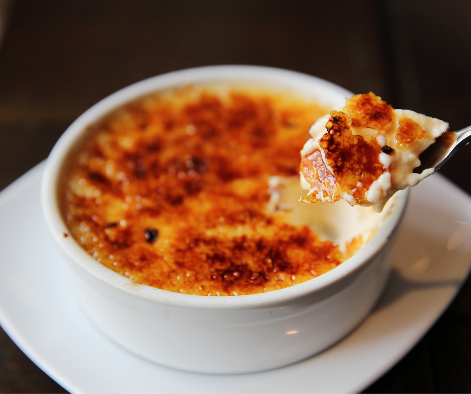 Crème brûlée (mardi/mercredi)
