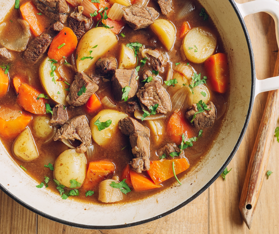 Ragoût de veau aux olives