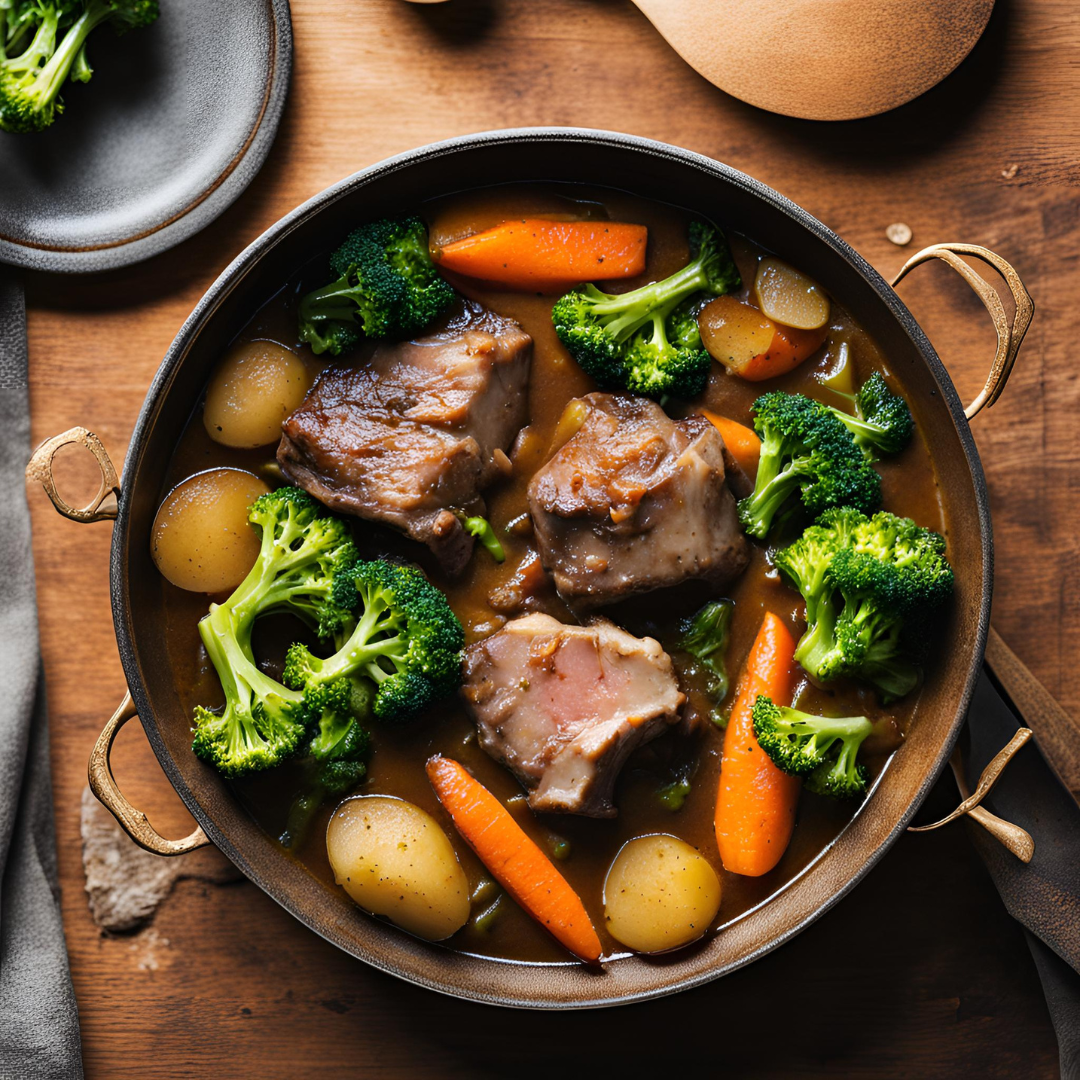 Joues de porc au cidre