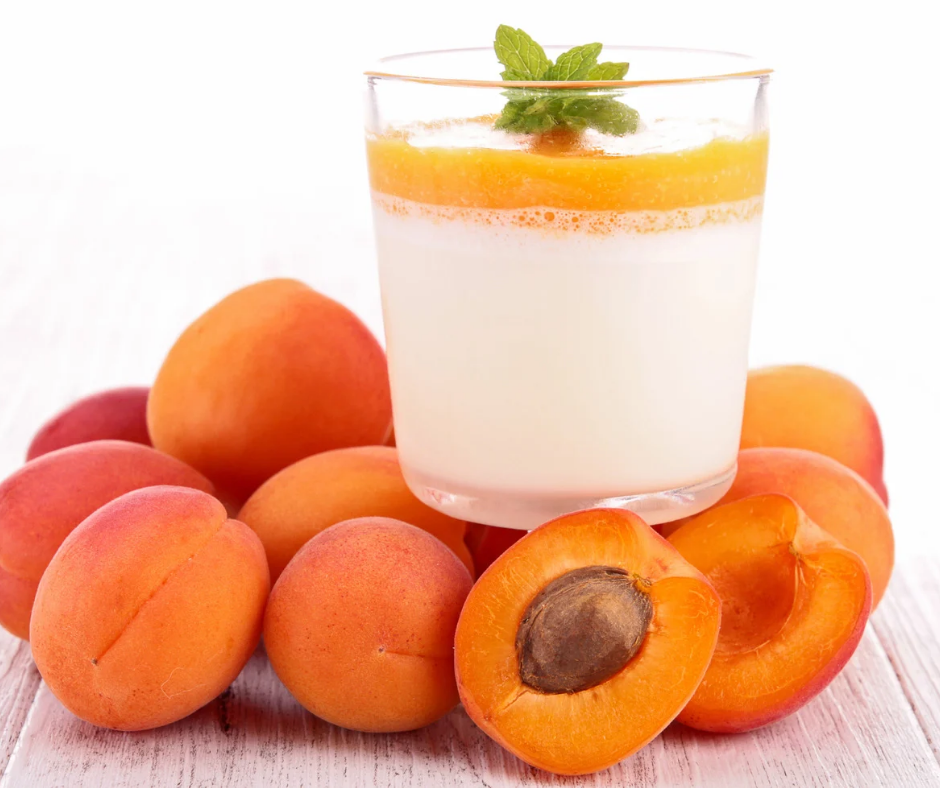 Panna cotta au coulis d'abricots (jeudi/vendredi)