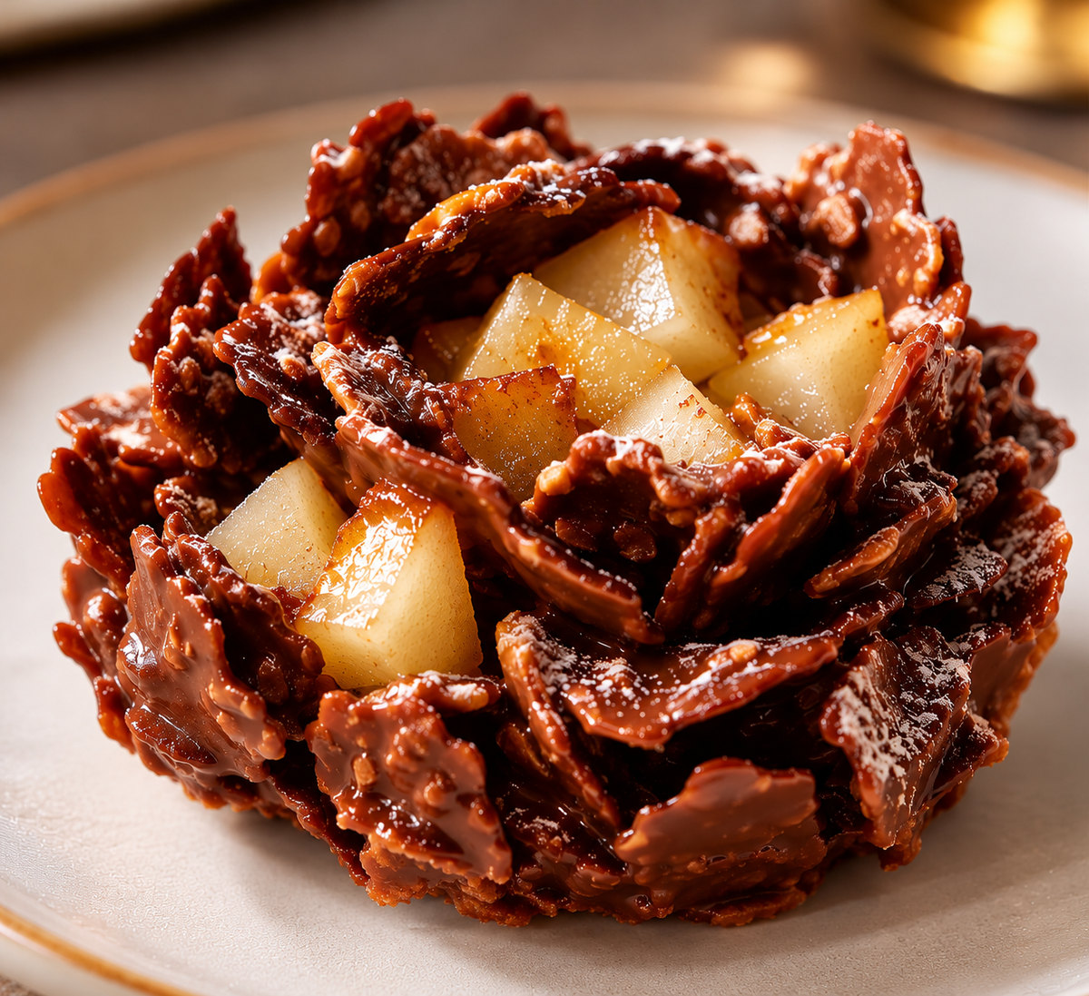 Rose des sables et dès de poires (mardi /mercredi)