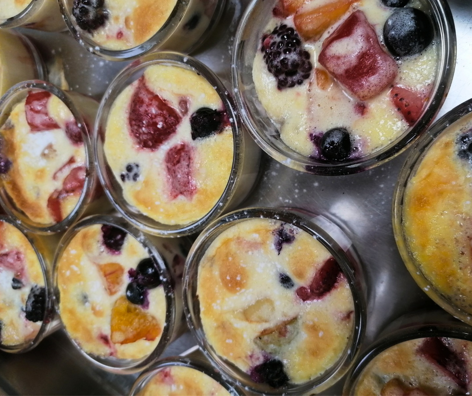 Sabayon aux fruits d'été (jeudi / vendredi)