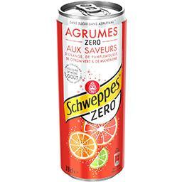 Schweppes Agrumes Zéro (33 cl)