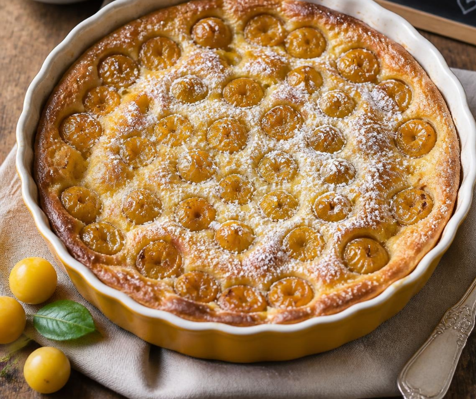 Clafoutis aux prunes (jeudi / vendredi)