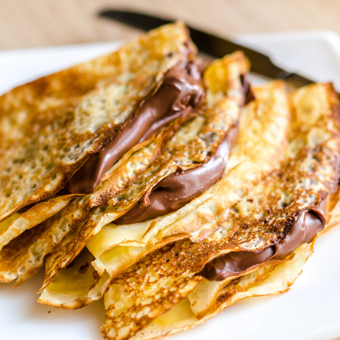 Crêpes au chocolat (mardi / mercredi)