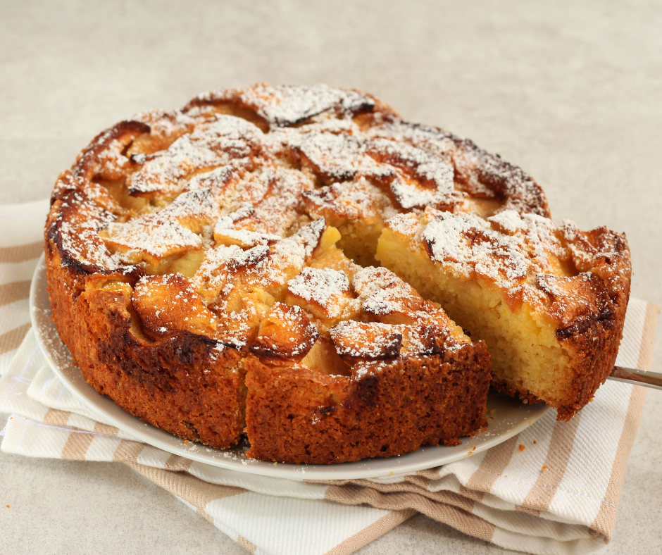 Gâteau moelleux aux pommes (jeudi / vendredi)