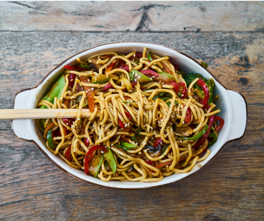 Boeuf thaï aux nouilles chinoises