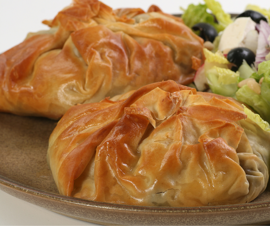 Papillottes de boudin aux poires