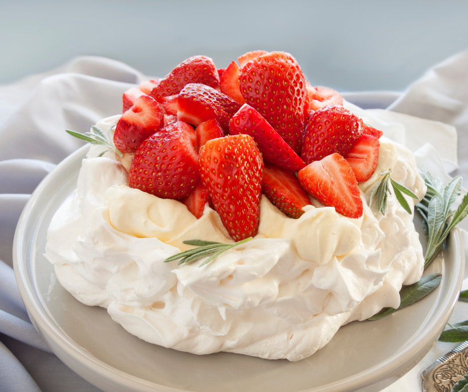 Pavlova aux fraises (Jeudi / Vendredi)