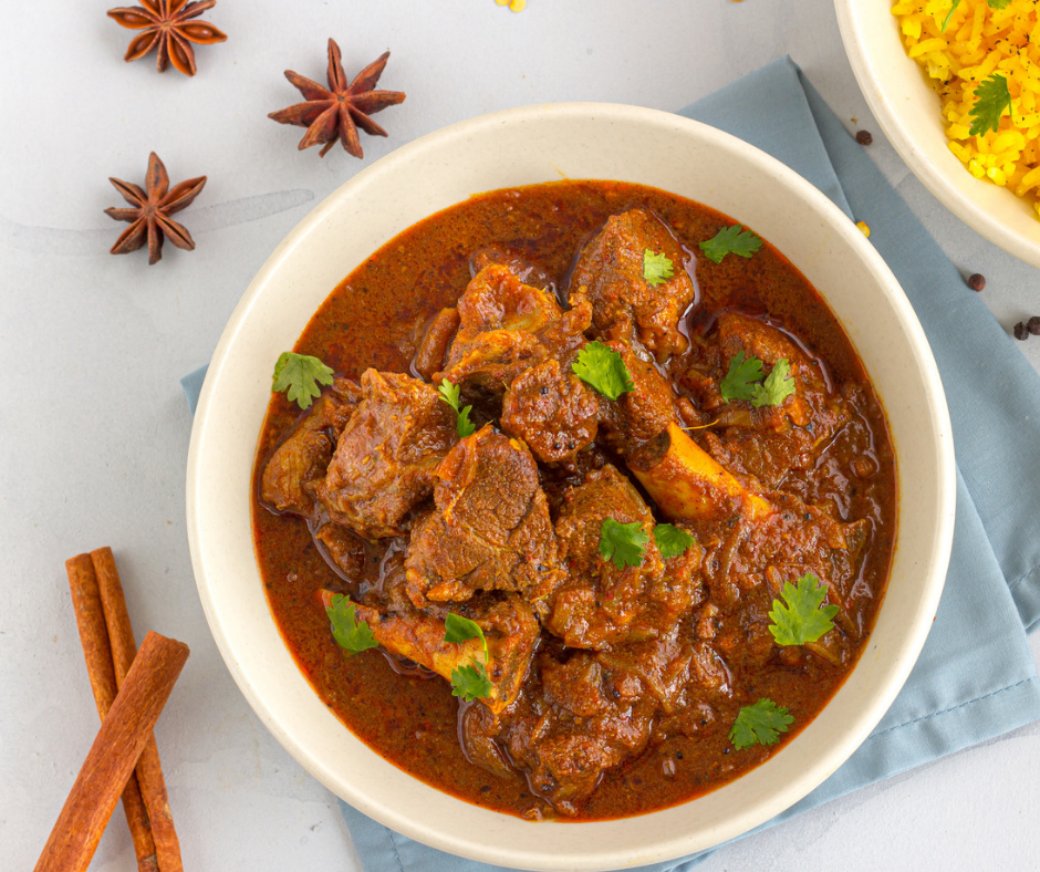 Sauté d'agneau au curry