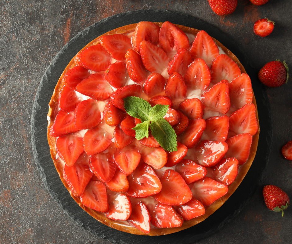 Tarte aux fraises (jeudi / vendredi)