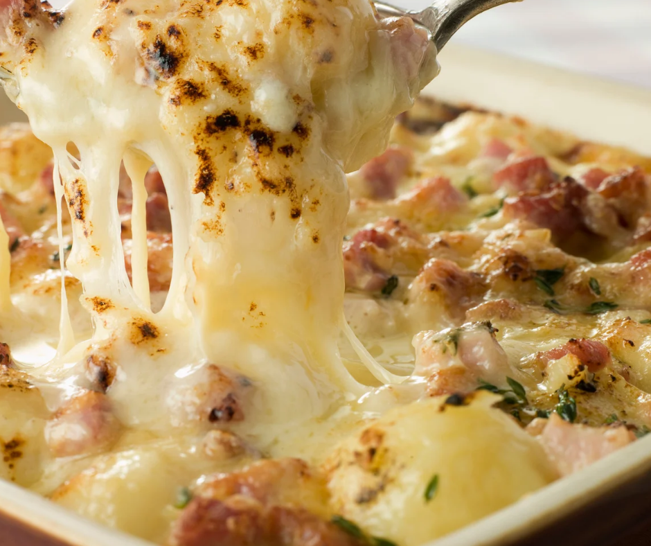 Truffade aux saucisses