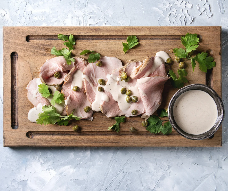 Salade et vitello tonnato