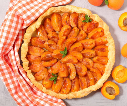 Tarte fine aux abricots (mardi / mercredi)